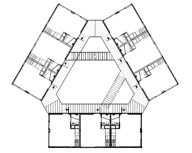 Urban Rigger Module Plan Living Spaces - Urban Rigger